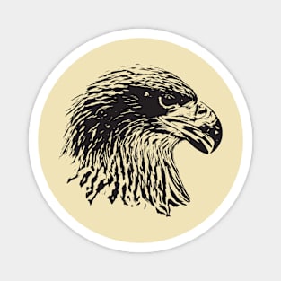 Eagle portrait Magnet